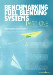  Benchmark the State of  A Refinery's Fuels Blending System?  Part-I Methodology. 